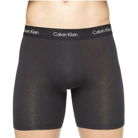 Calvin Klein NB2987 Men’s Sz Large Black Ultra-Soft Modern Boxer Brief - Picture 5 of 5